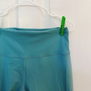 lululemon wunder train leggings in tidal teal